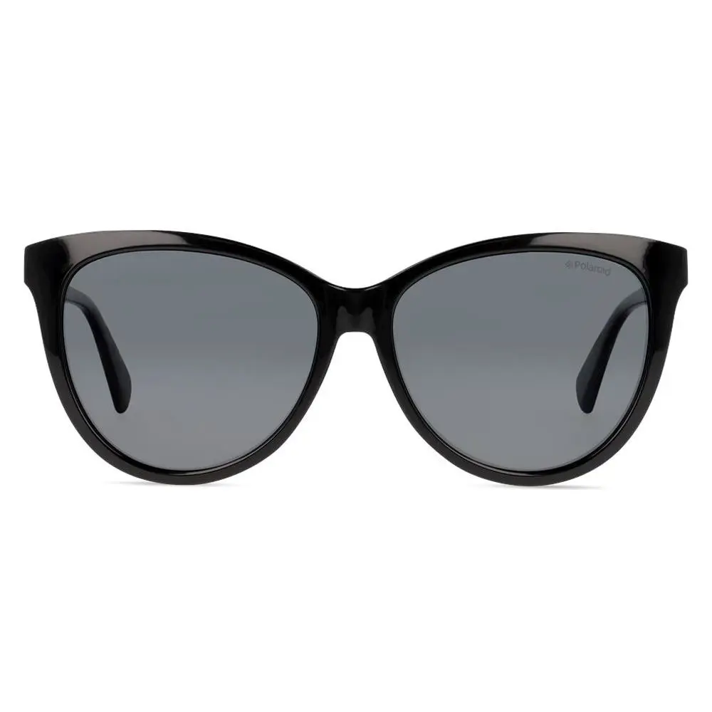Polaroid 6104/S/X Sunglasses Women 0807 Black Cat Eye 56mm