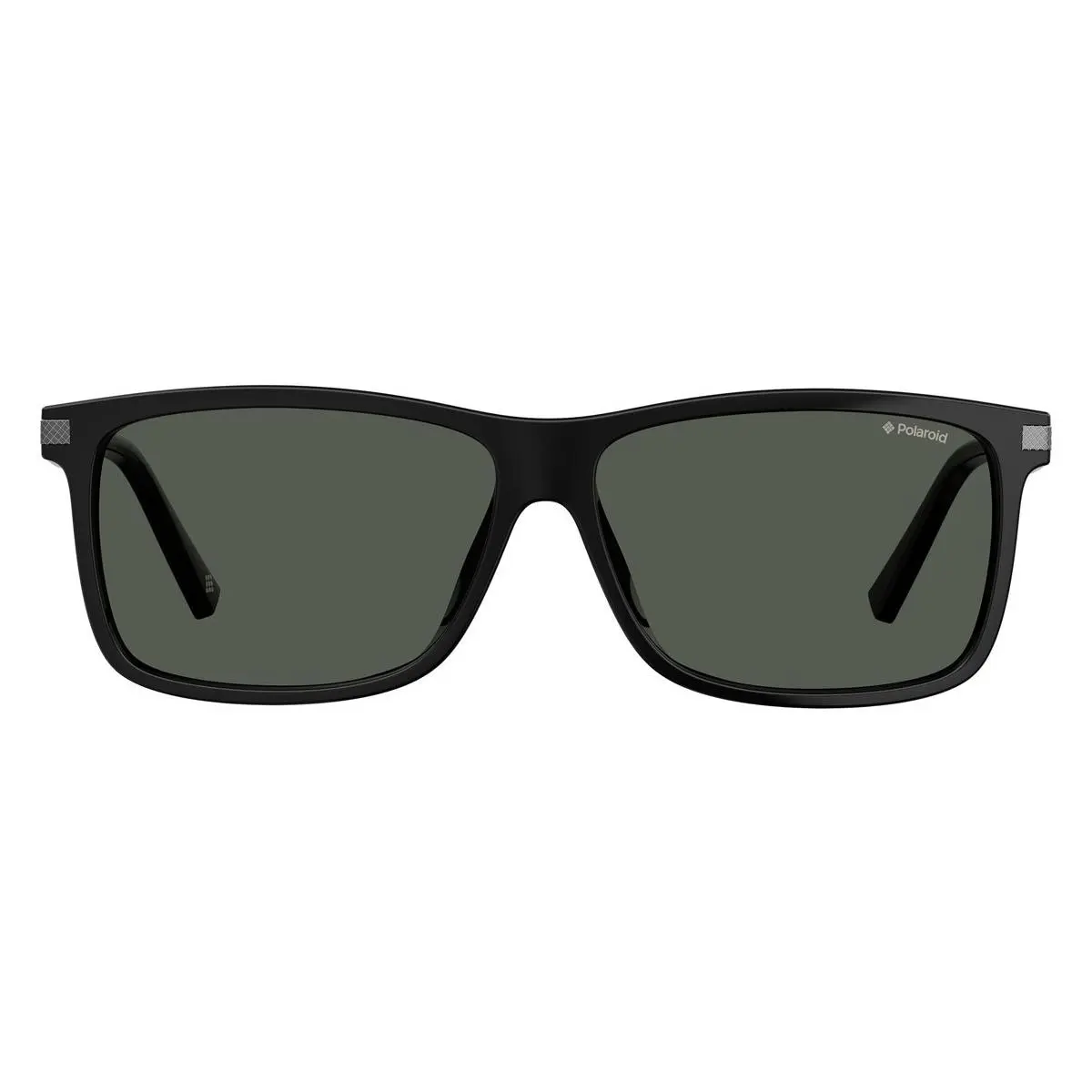 Polaroid 2075/S/X Sunglasses Men 0807 Black Rectangle 59mm