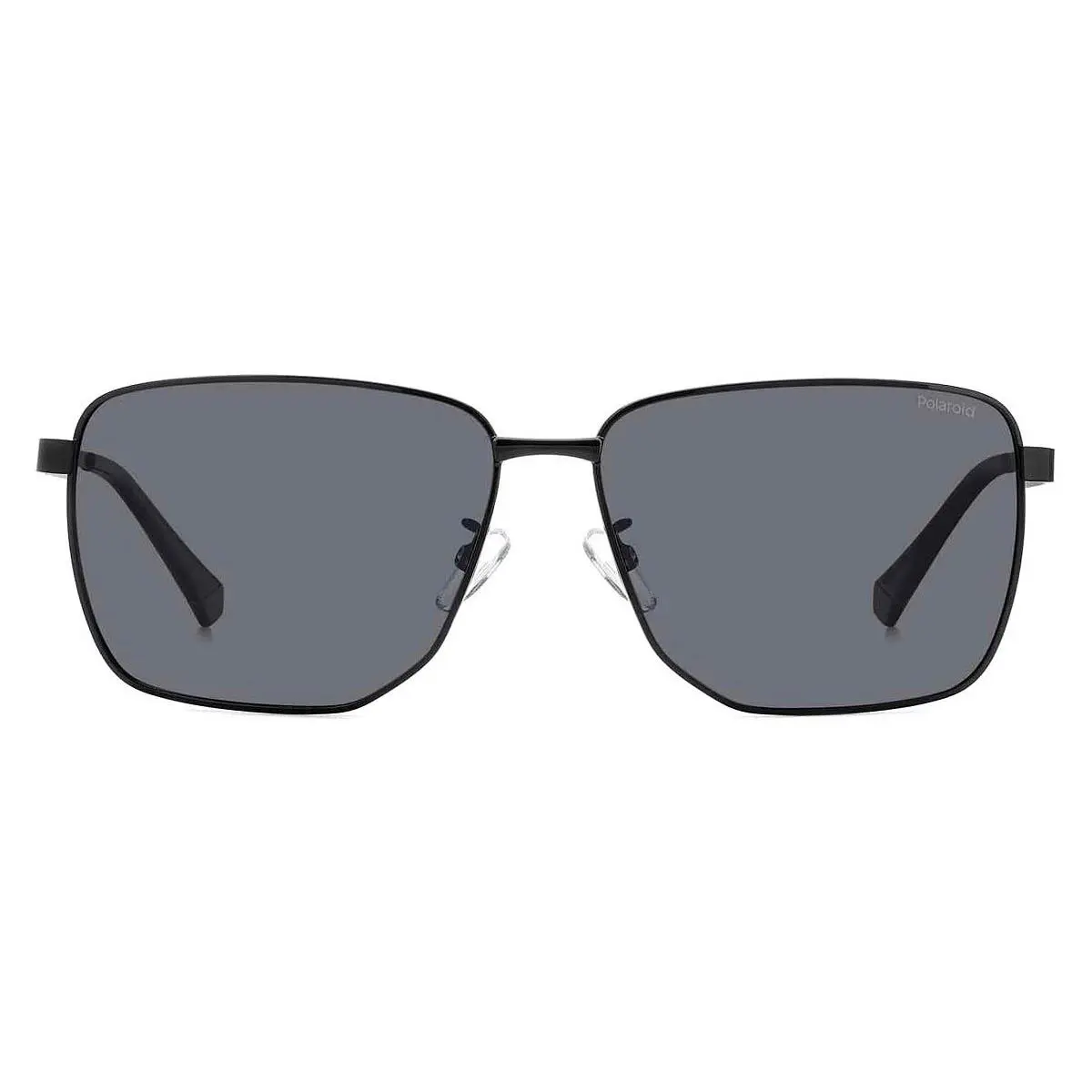 Polaroid Pld Sunglasses Men Black / Gray Polarized 62mm - Frame: Black / Gray Polarized, Lens: Gray Polarized