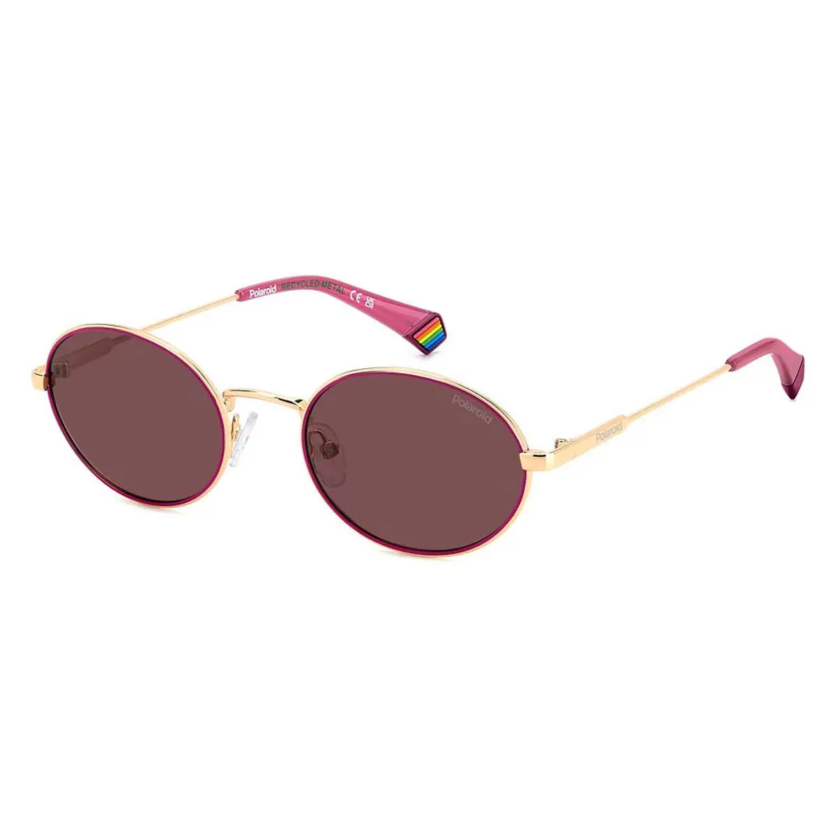 Pld 6228/S/X Sunglasses Male Lilac Gold Copper 53mm by Polaroid