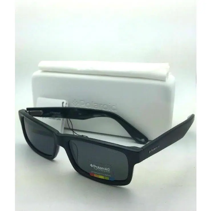 Polaroid Sunglasses X8420A Kih 1T 57-17 140 Black Frames Grey Polarized Lens
