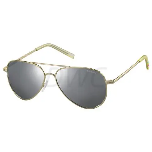 Polaroid Unisex Sunglasses PLD8015N Gold Silver Pilot Mirror/polarized Eyewear