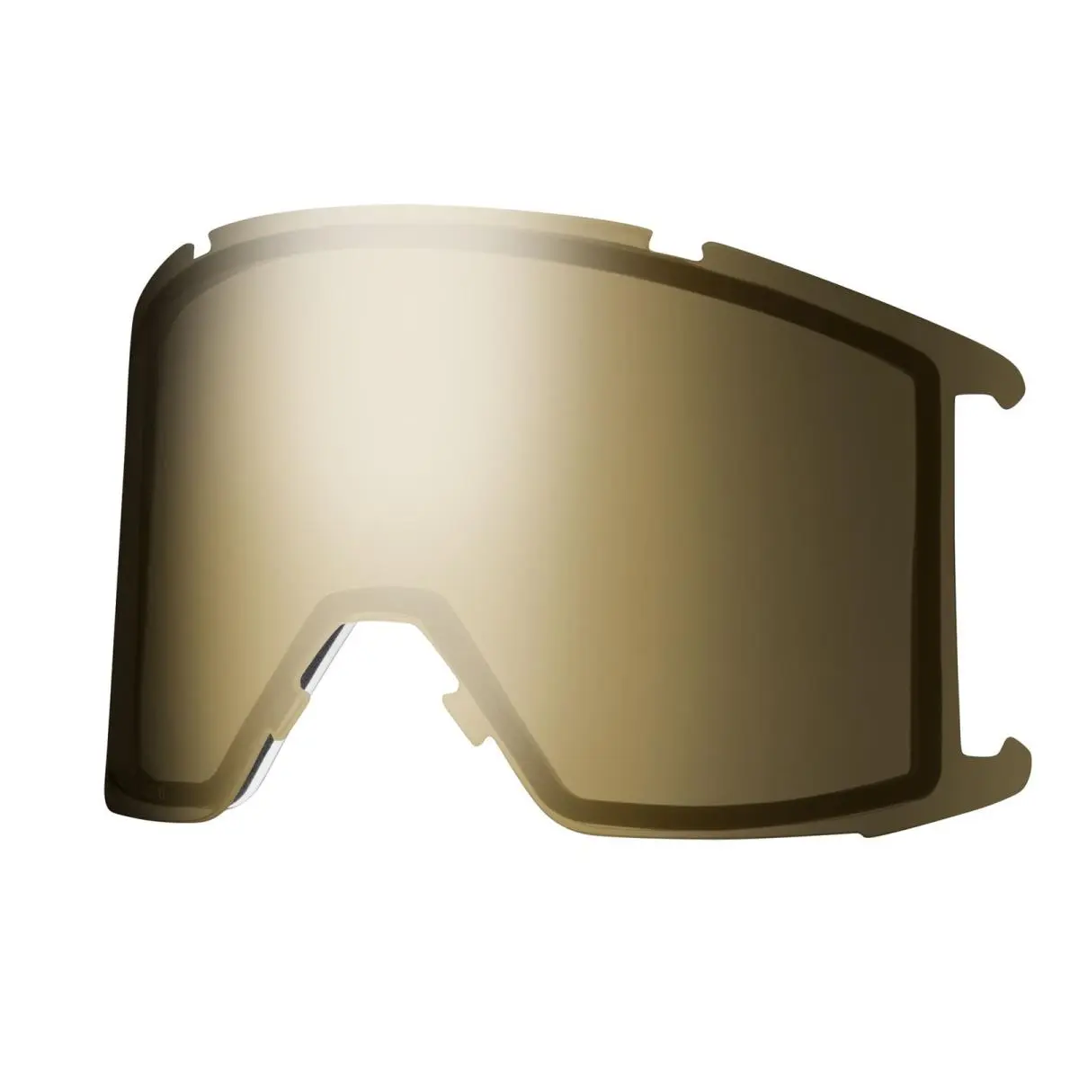 Smith Squad XL Replacement Lenses Chromapop Authorized Smith Dealer Chromapop Black Gold Mirror by Smith Optics