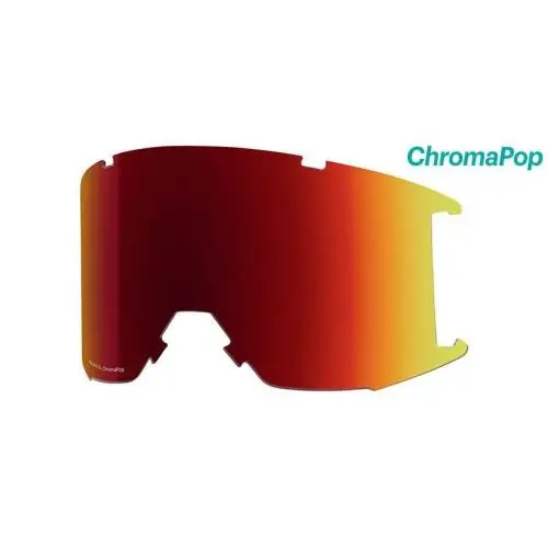 Smith Squad XL Replacement Lenses Chromapop Authorized Smith Dealer Chromapop Everyday Red Mirror by Smith Optics