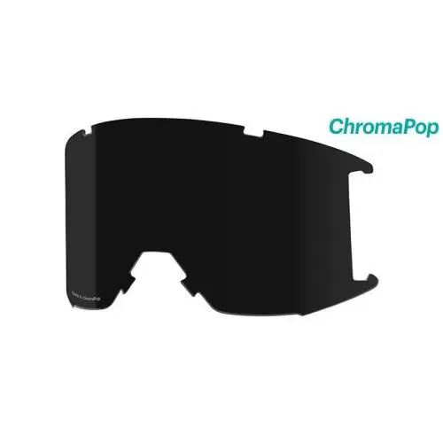 Smith Squad XL Replacement Lenses Chromapop Authorized Smith Dealer Chromapop Sun Black by Smith Optics
