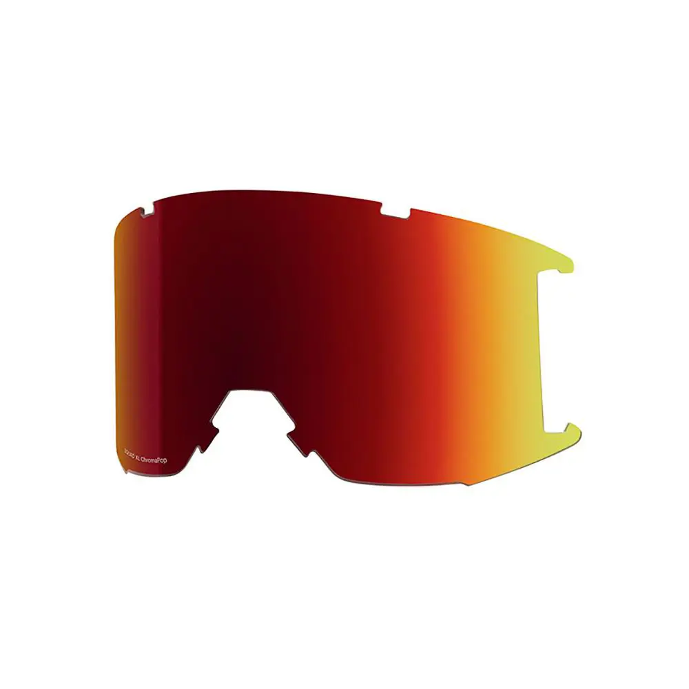 Smith Squad Replacement Lens - Chromapop - Smith Squad Snow Goggle Compatible Squad / Sun Red Mirror by Smith Optics