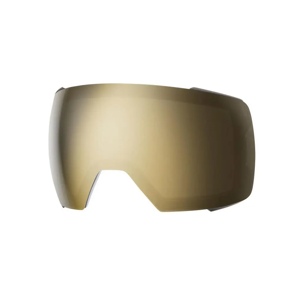 Smith I/o Mag XL Replacement Lenses -new- Smith For I/o Mag XL Goggles IO Mag XL / Sun Black Gold Mirror 13% by Smith Optics