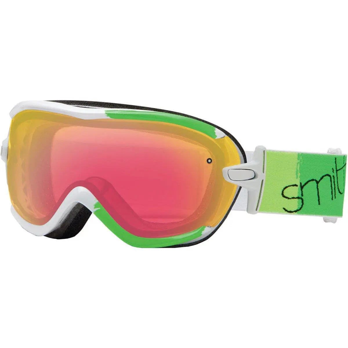 Smith Optics Women`s Virtue Snowboard / Ski Goggle Neon Blitz / Red Sensor Lens
