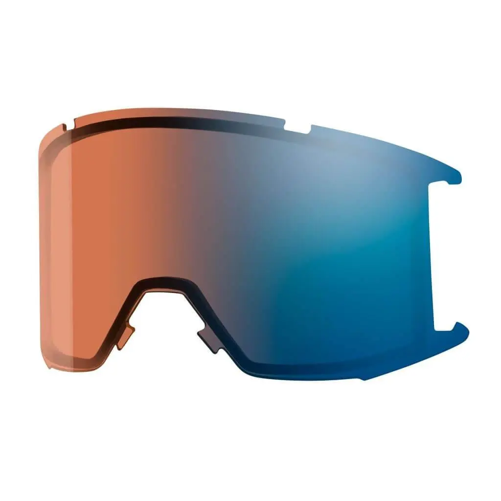 Smith Squad Replacement Lenses Model Years 2015/2016 to The Present CP Pro Photochromic Blue MIrror by Smith Optics