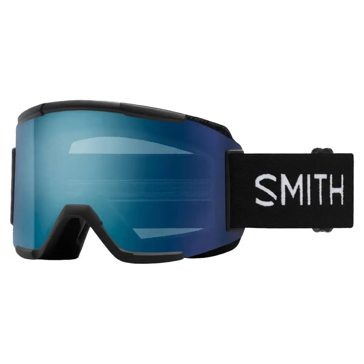 Squad Chromapop Shield Snow Goggles - M006681 Black/Everyday Blue + Yellow (QJ994B) by Smith Optics
