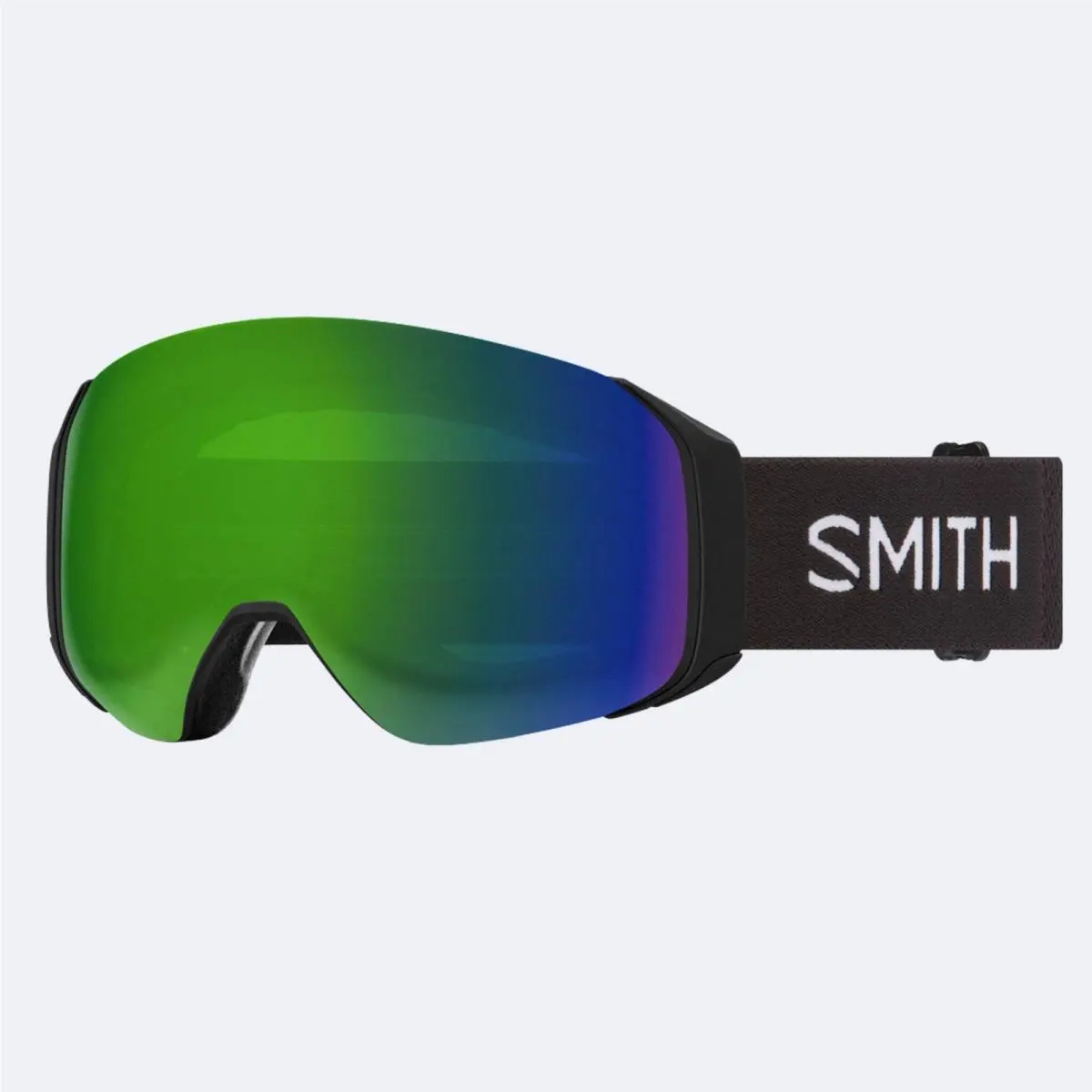 Smith 4D Mag S Goggle - M007600 Black/Cp Sun Green Mi by Smith Optics