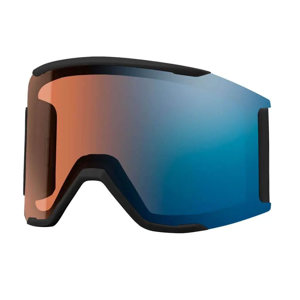 Smith Squad Mag Replacement Lenses Chromapop Chromapop Pro Photochromic Blue Mirror by Smith Optics