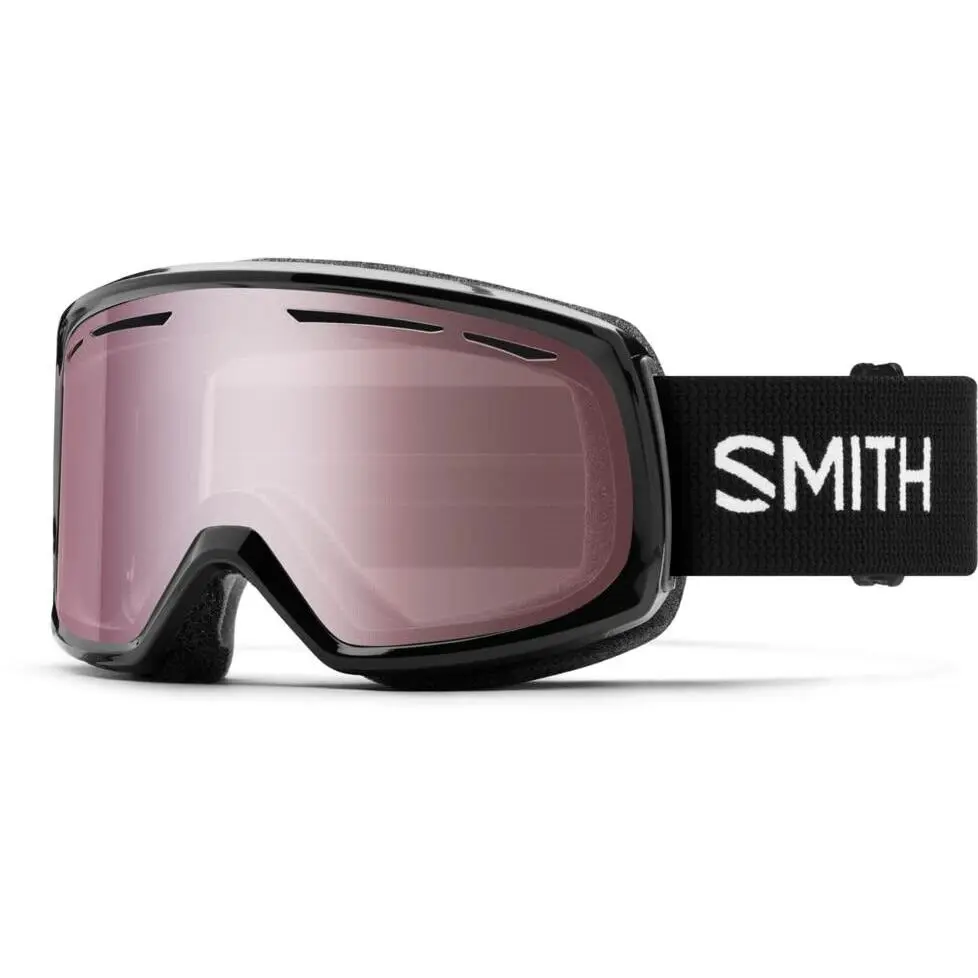 Smith Drift Ski / Snow Goggles Black Frame Ignitor Mirror Lens