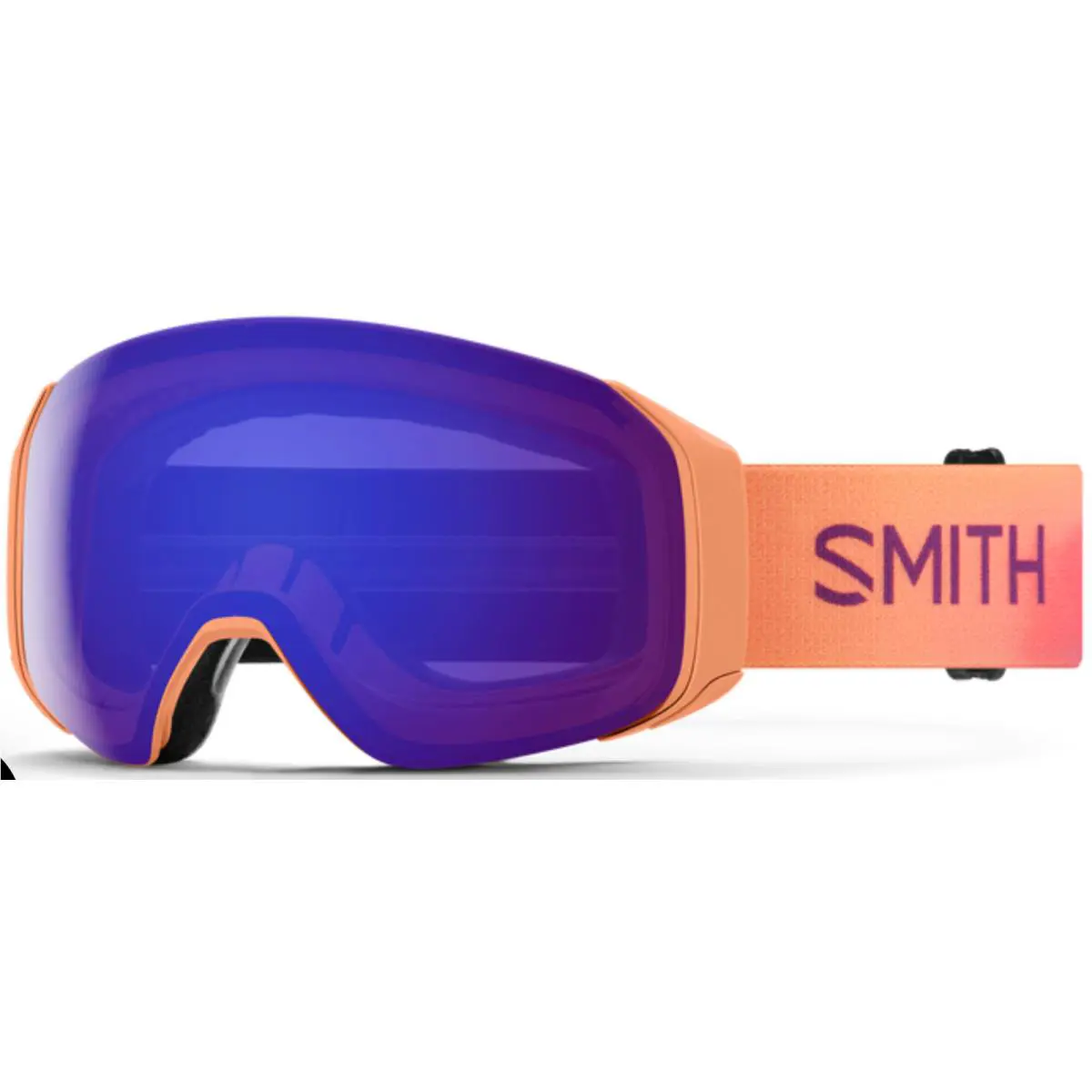 Smith 4D Mag S Snow Goggles-arctic Apricot-cpe Violet+chromapop Storm Blue