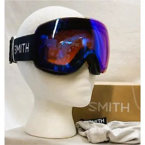 Smith Skyline Snow Goggles Black - Chromapop Photochromic Rose Flash