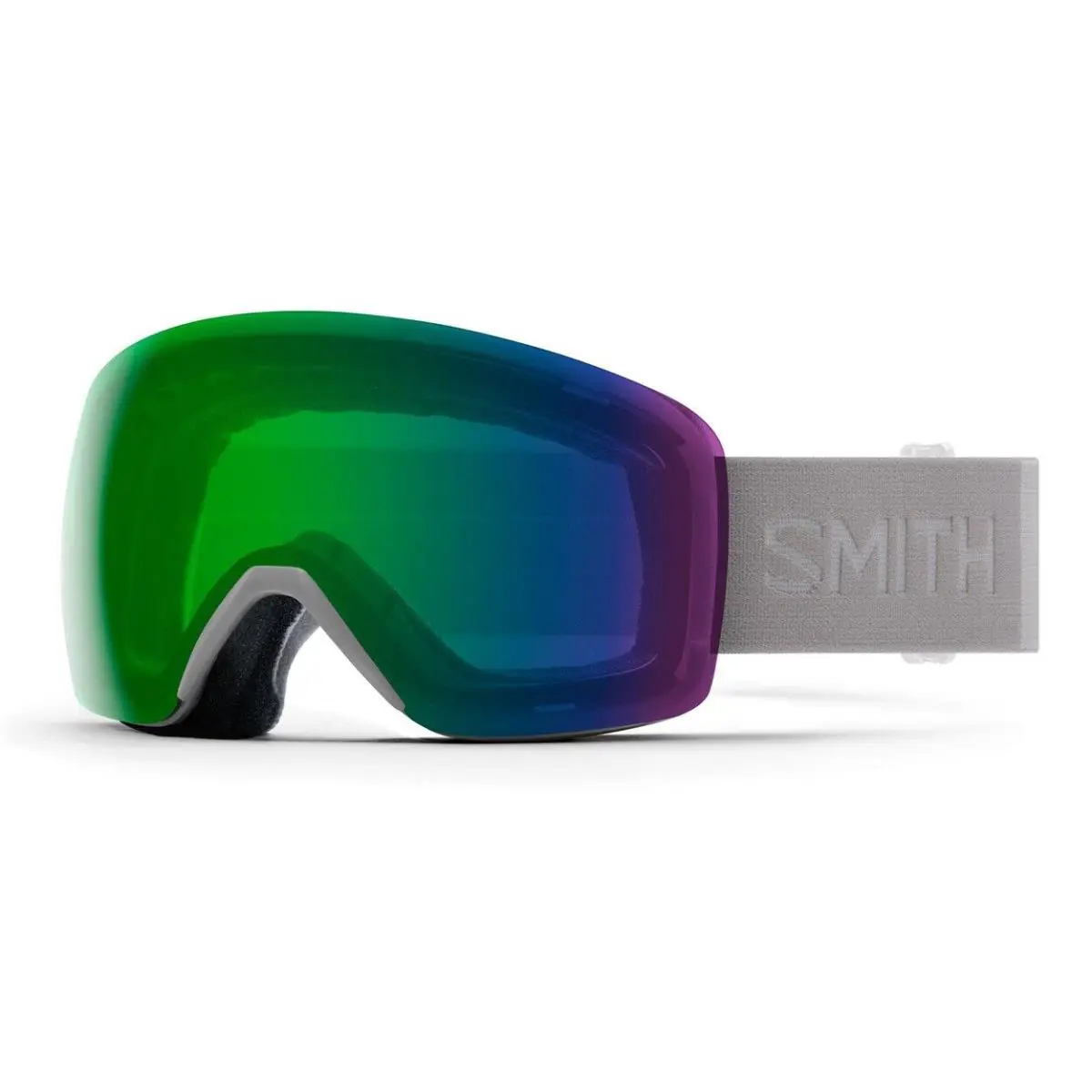 Smith Skyline Snow Goggles Cloudgrey Frame Everyday Green Mirror Lens