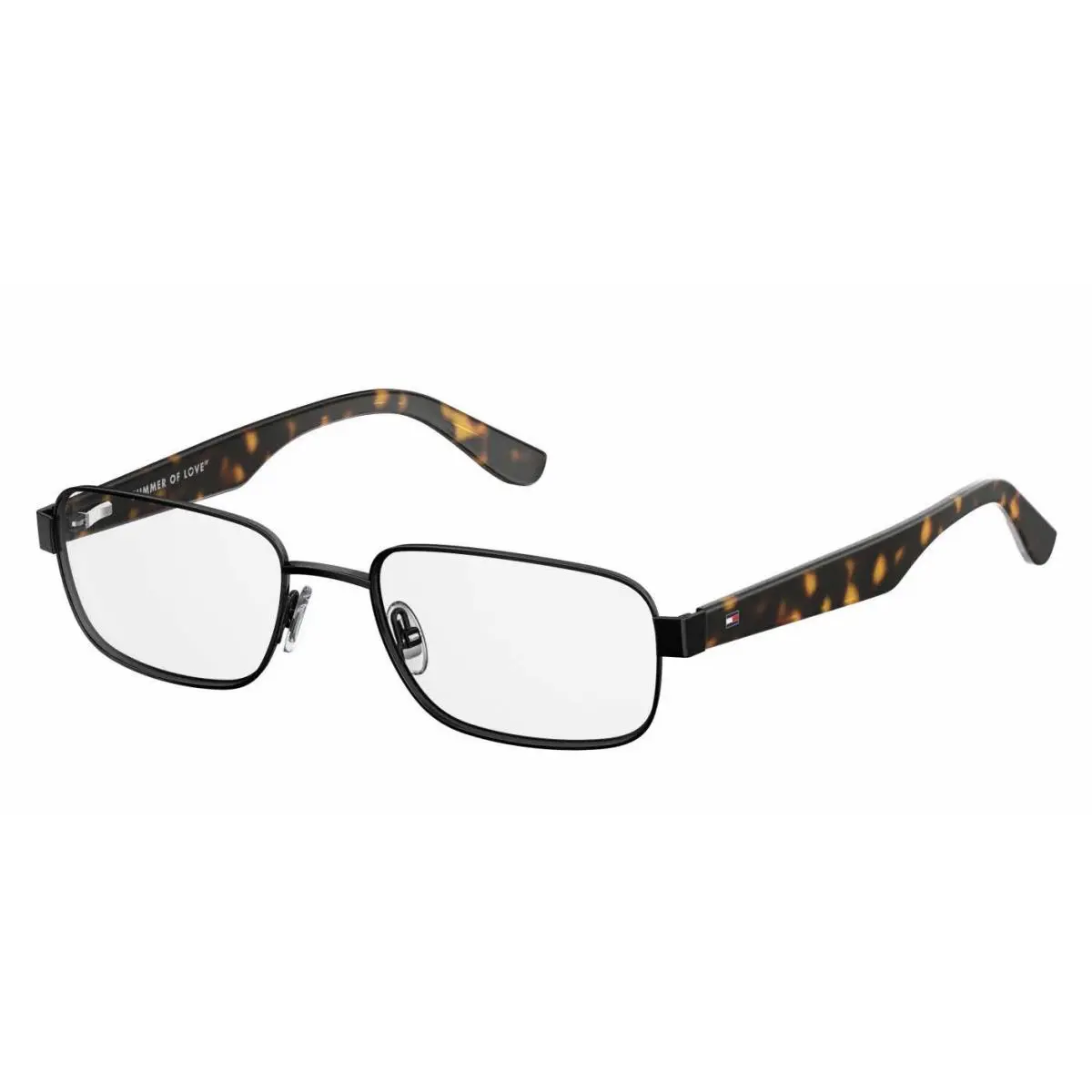 Tommy Hilfiger Eyeglasses 1489 807 53 or 55mm Black Tortoise Ophthalmic RX Frame