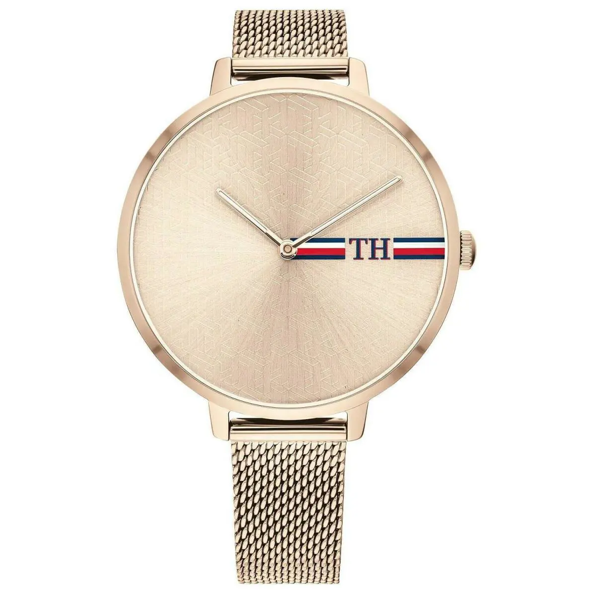 Alexa Mesh Rose Gold Tone Stainless Steel Women s Watch - 1782158 by Tommy Hilfiger
