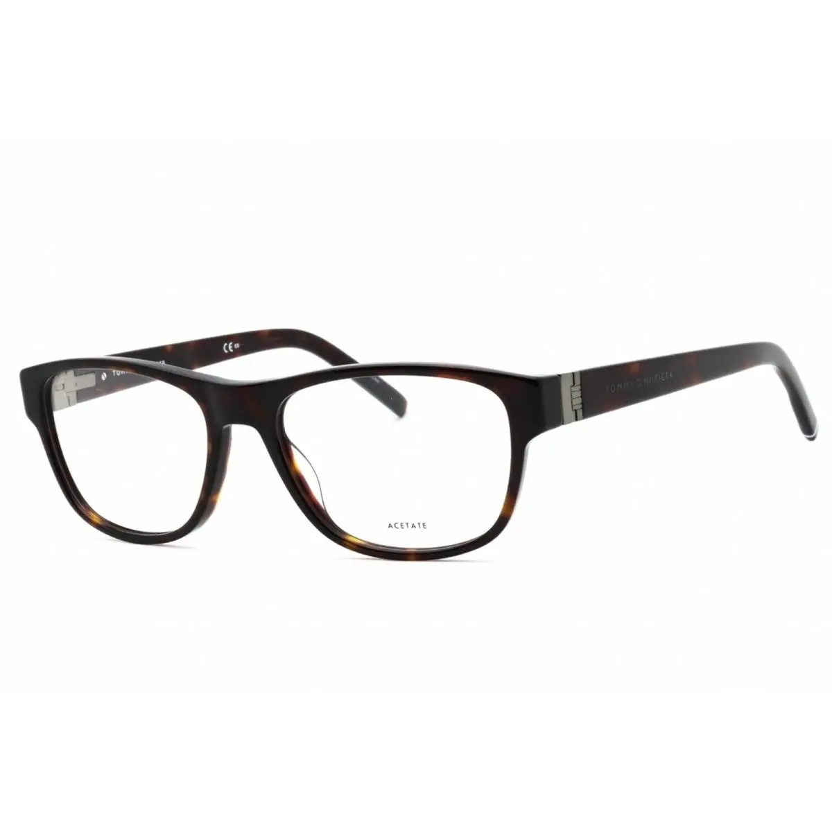 Men`s Eyeglasses Havana Plastic Full Rim Frame TH 1872 0086 00 by Tommy Hilfiger