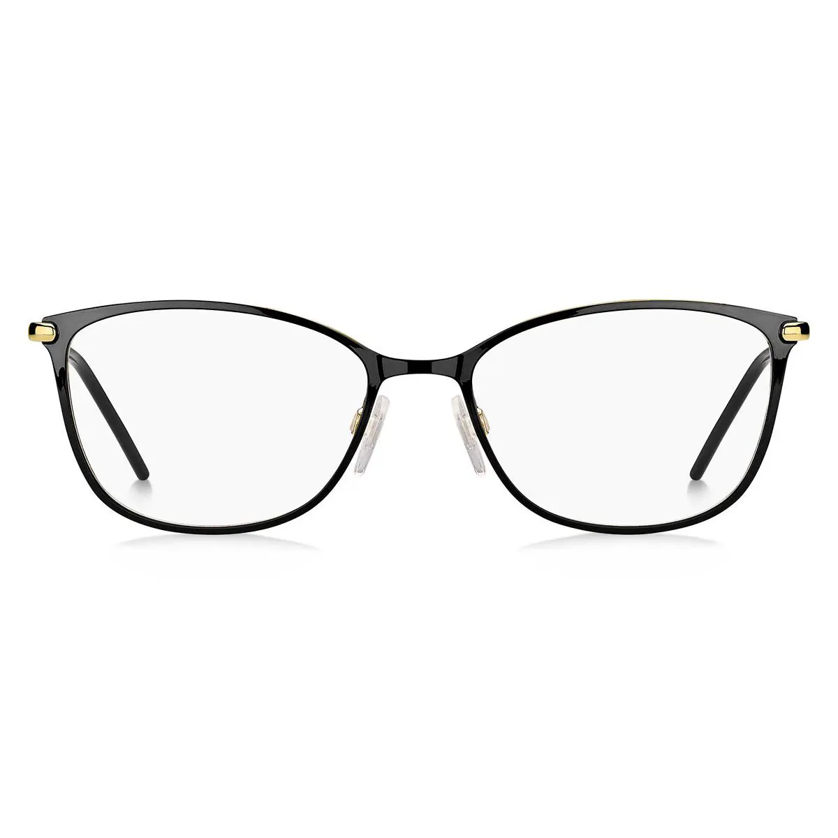 Tommy Hilfiger 1637 Eyeglasses 02M2 Black Gold Cat Eye 53mm