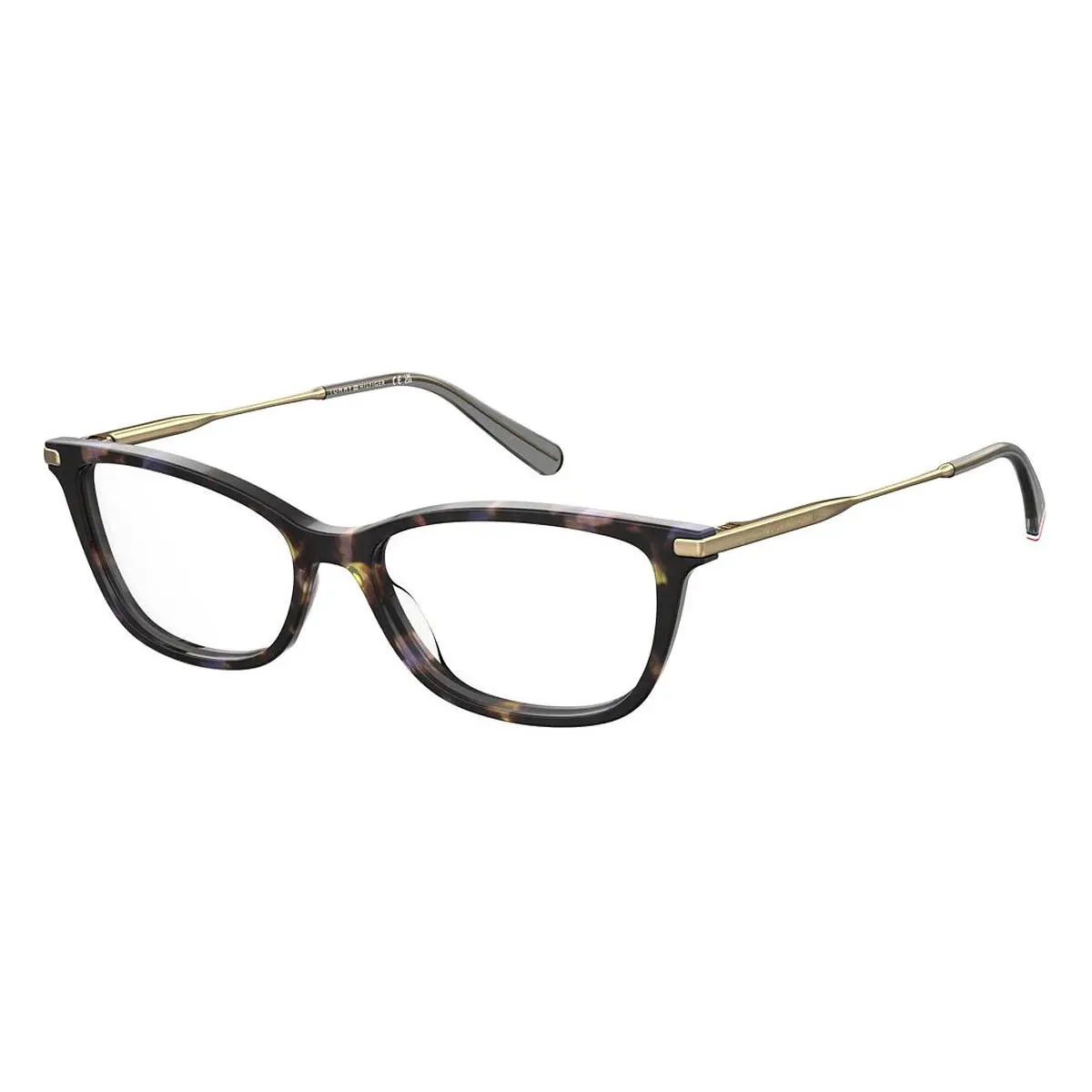 TH 1961 Eyeglasses Women Violet Havana 53mm by Tommy Hilfiger