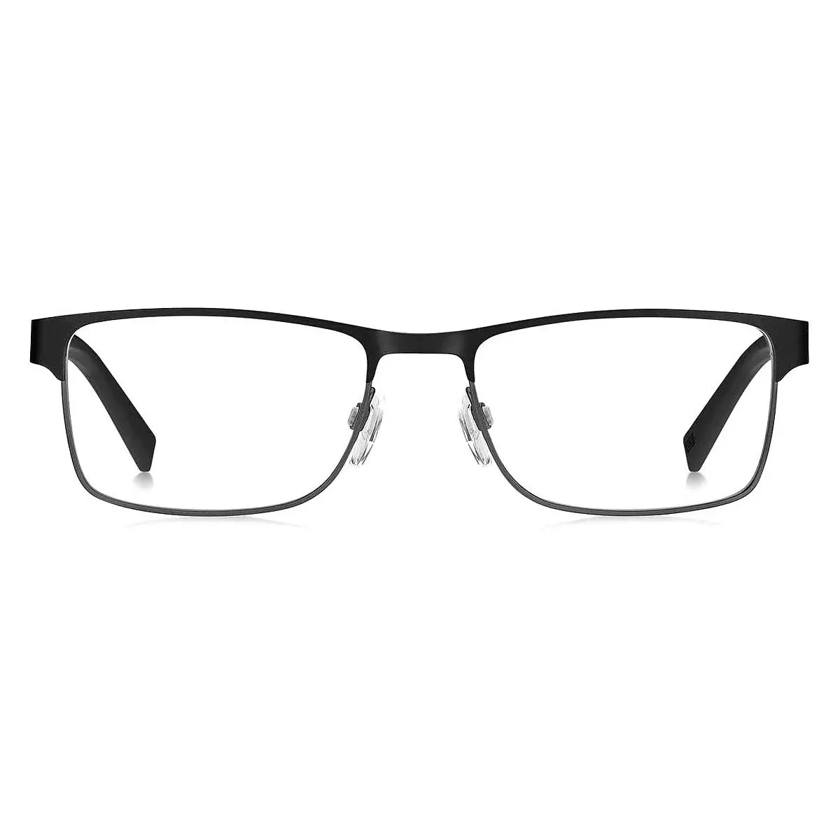 Tommy Hilfiger Thf Eyeglasses Men Matte Black Ruthenium 54mm - Frame: Matte Black Ruthenium, Lens: Demo