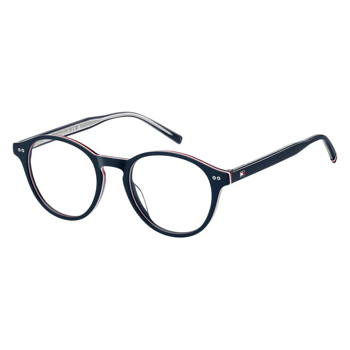 Tommy Hilfiger TH 2129 Eyeglasses Male Blue Red 51mm