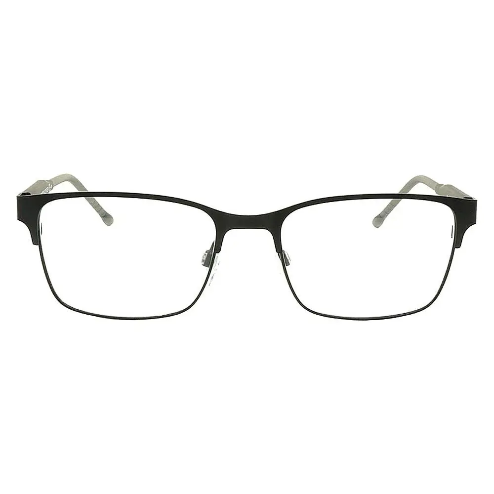 Tommy Hilfiger 1396 Eyeglasses 0J29 Black Gray Rectangle 53mm