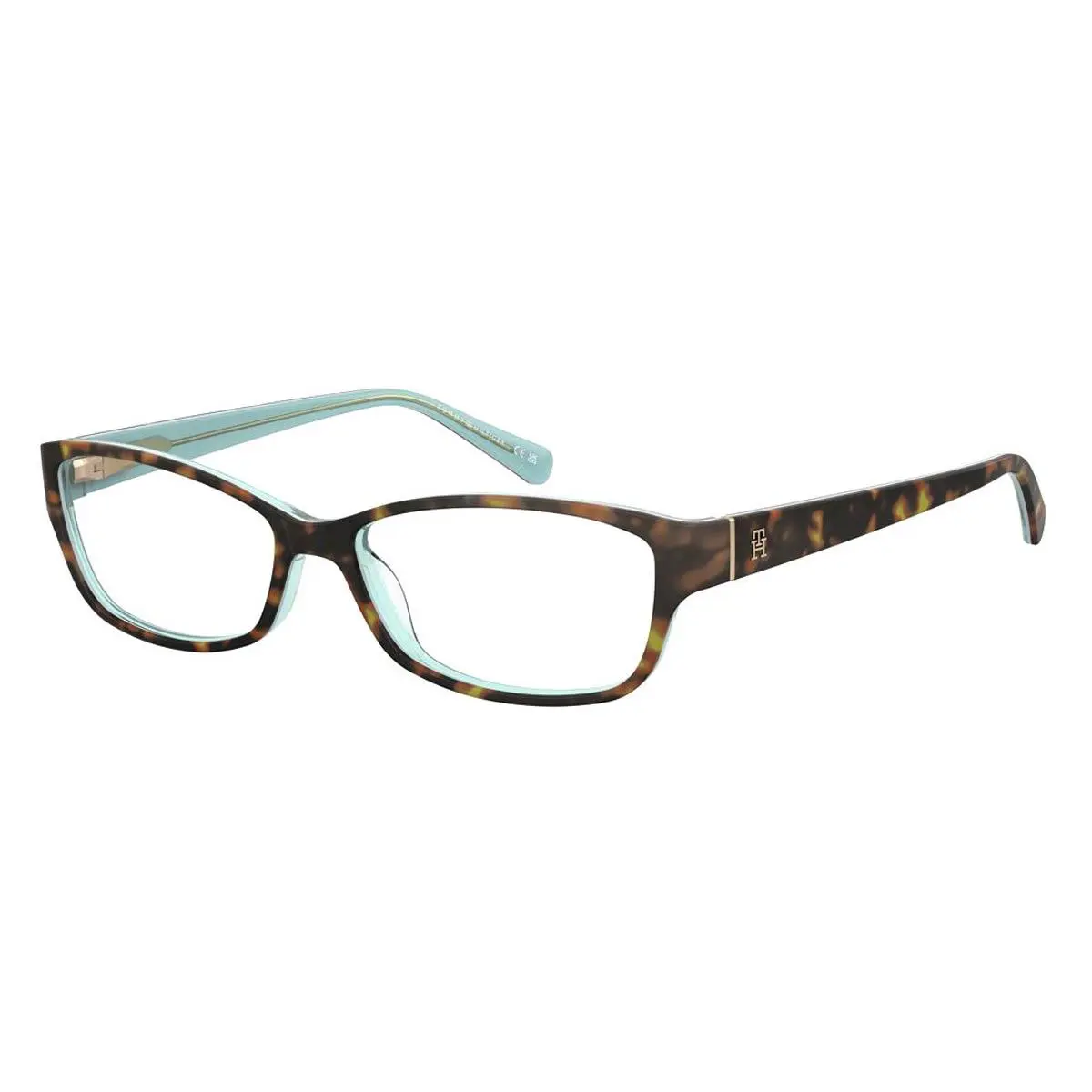 Tommy Hilfiger TH 2180 Eyeglasses Female Havana Teal 55mm