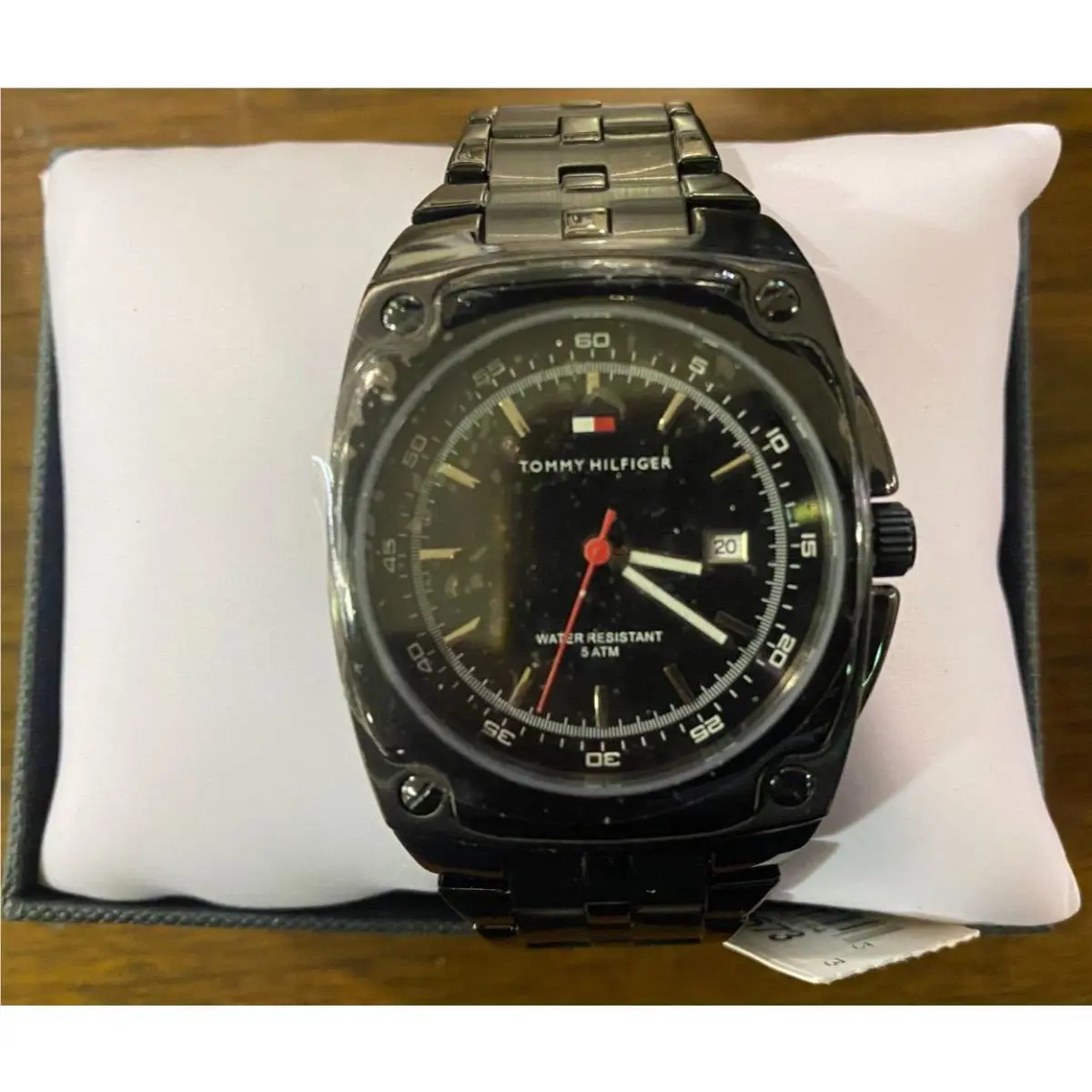 Tommy Hilfiger Watches Stainless Steel Water Resistant to 5 Atm F90331 Black