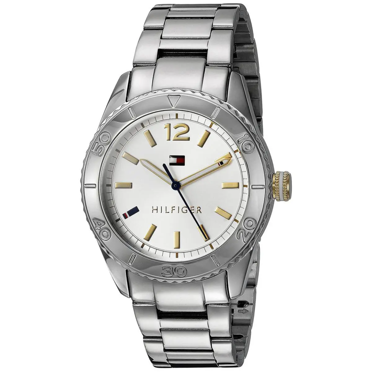 2770007 Silver Dial Stainless Steel Women`s Watch by Tommy Hilfiger