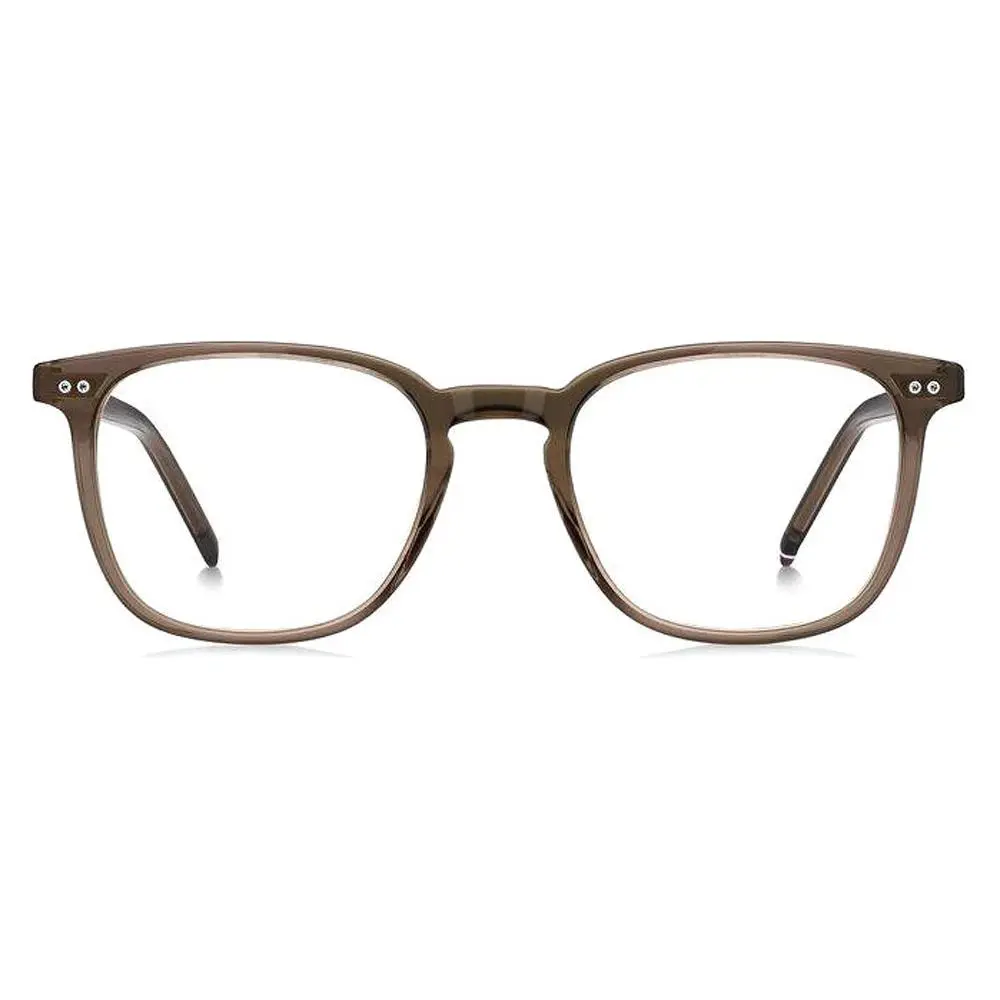Tommy Hilfiger 1814 Eyeglasses Men Brown Square 51mm