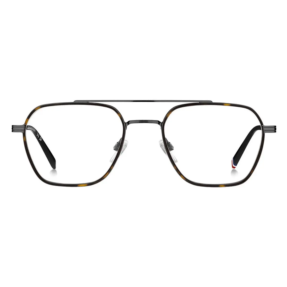 Tommy Hilfiger TH 2193 Eyeglasses Male Dark Ruthenium 53mm