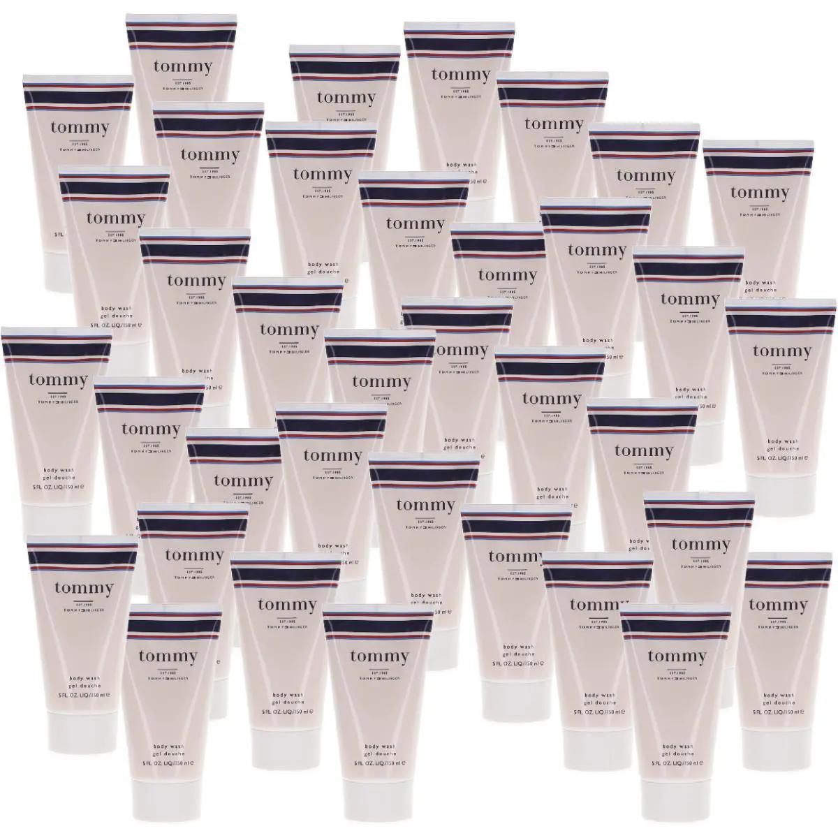 Tommy Hilfiger For Men Combo Pack: Body Wash 180oz 36x5oz Tubes