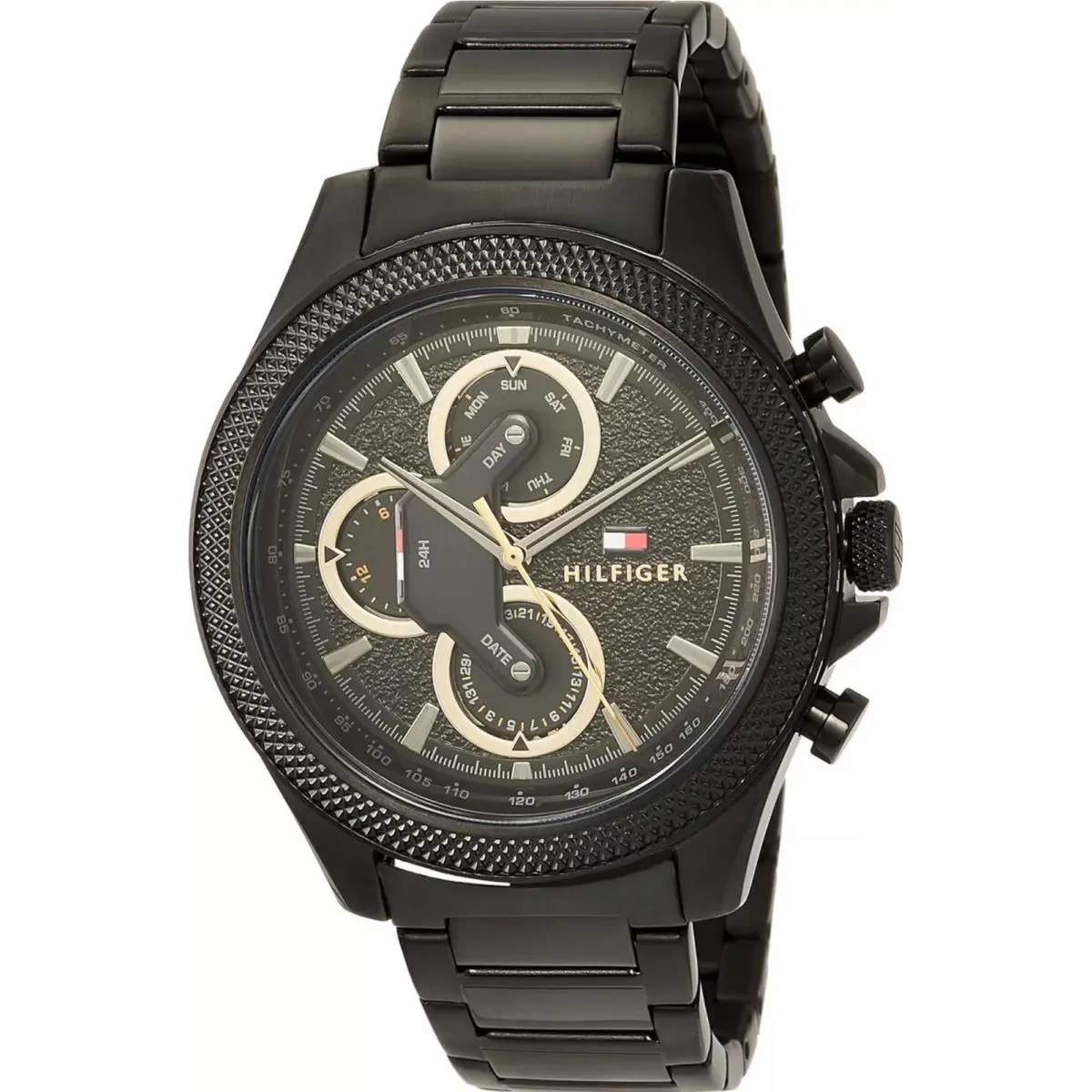 Tommy Hilfiger Watch Clark 1792081 Men`s Black