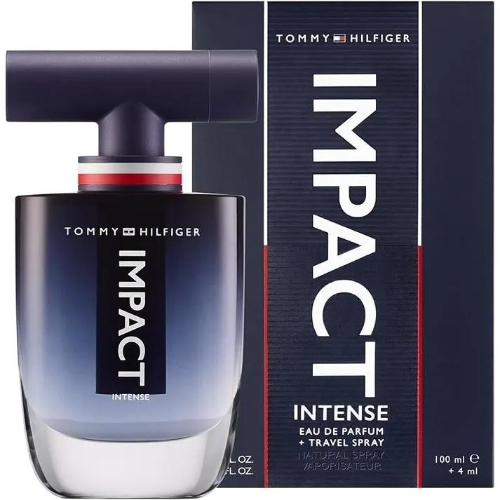 Tommy Impact Intense 3.4 Oz+ 4ml Eau de Parfum Spray Men By Tommy Hilfiger