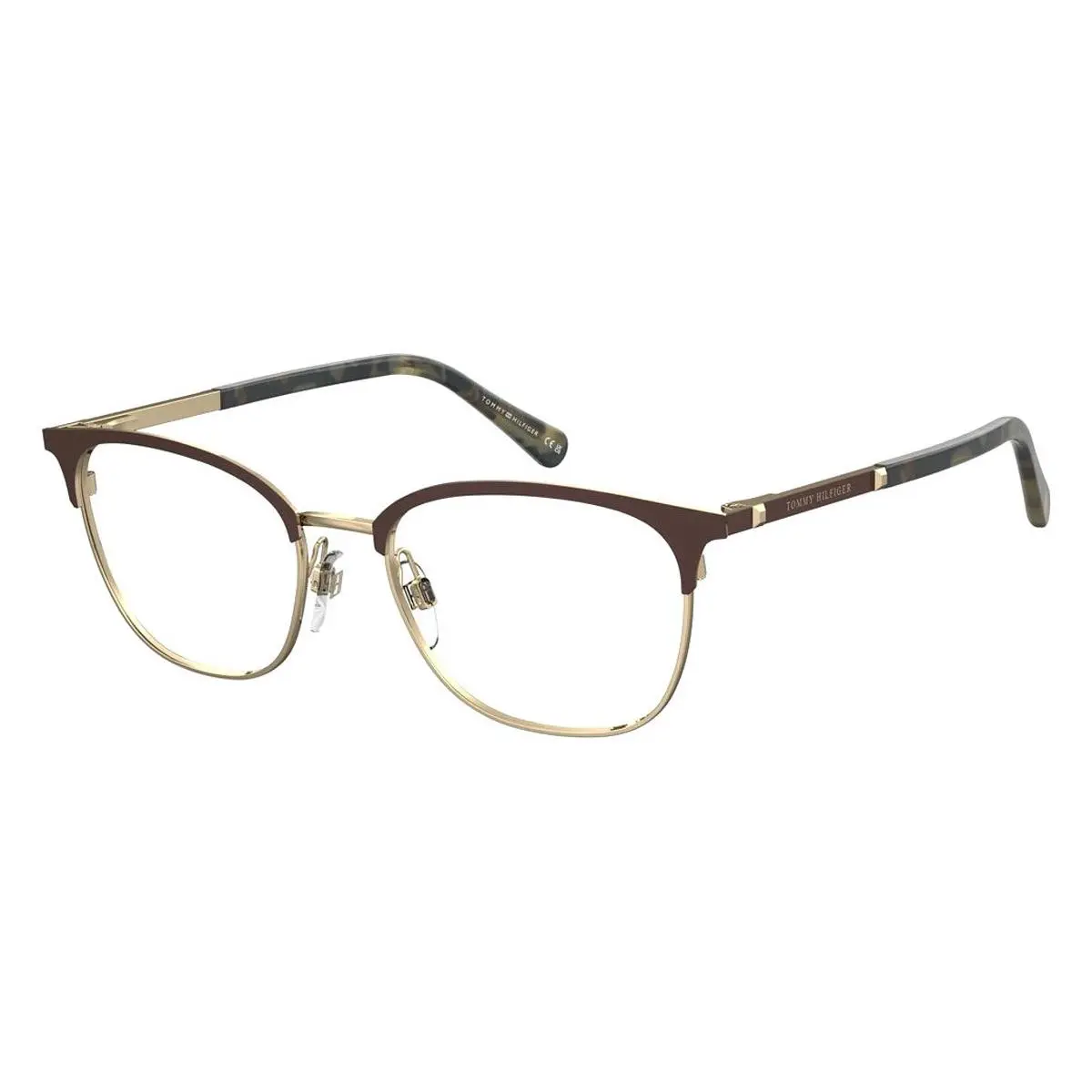Tommy Hilfiger TH 2181 Eyeglasses Female Gold Brown 53mm