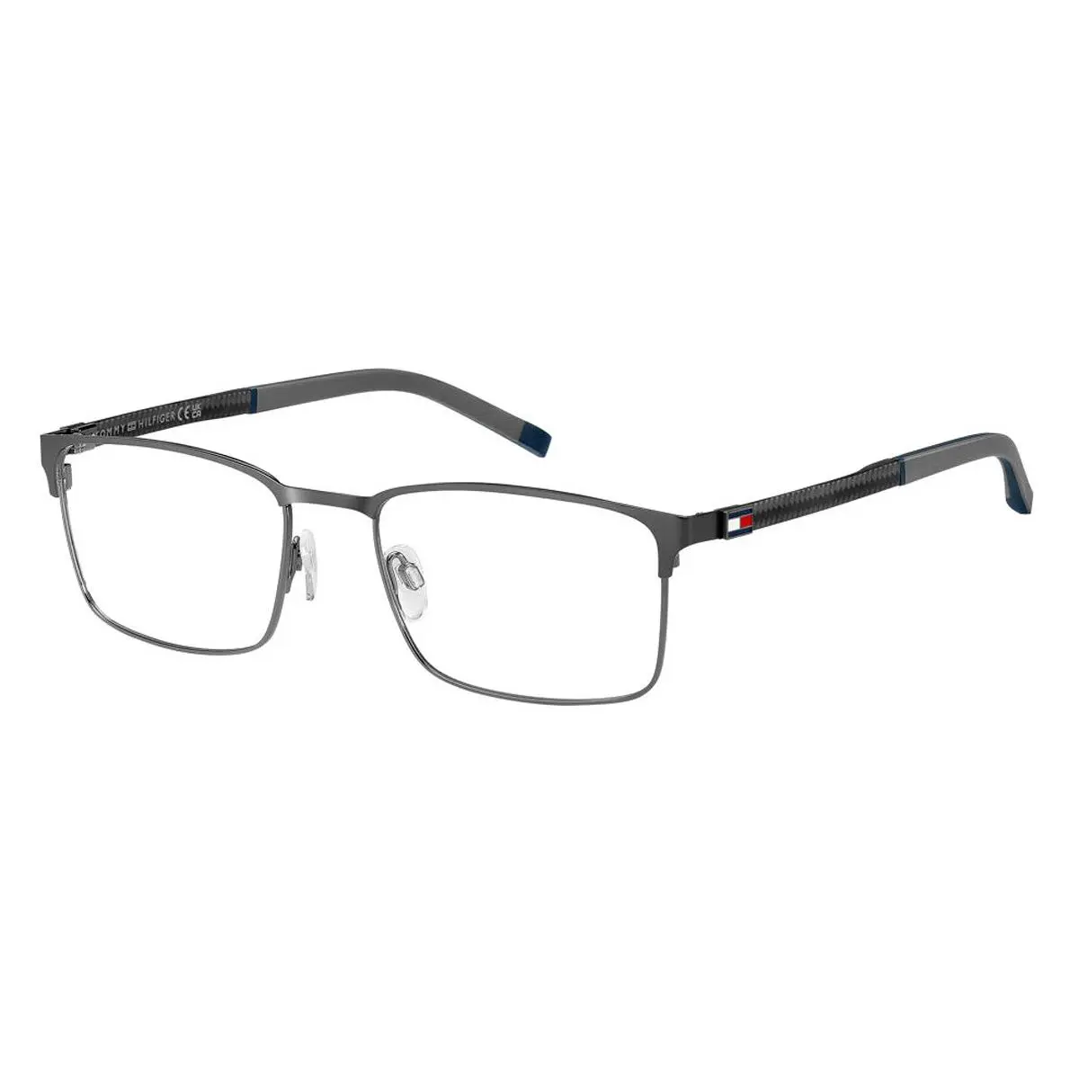 Tommy Hilfiger TH 2139 Eyeglasses Male Matte Dark Ruthenium 56mm