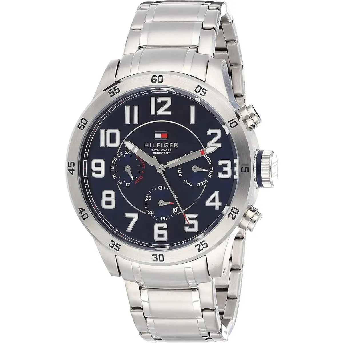 Men`s Watch Stainless Steel Watch with Link Bracelet 1791053 ™ by Tommy Hilfiger