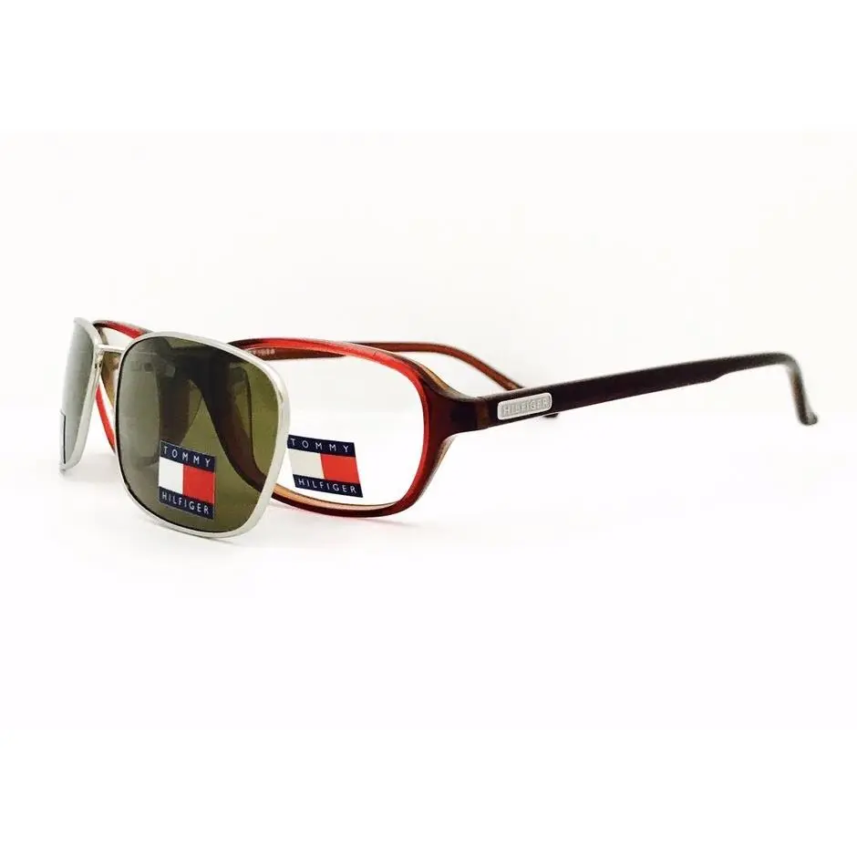 Tommy Hilfiger Eyeglasses Polarized Clip 3071 Bu/brn 51•20•145 Generic Case