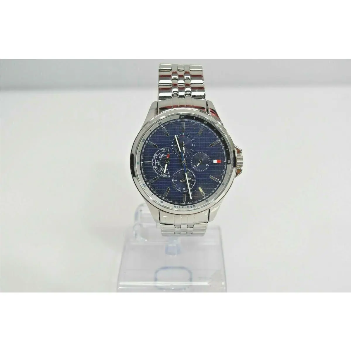 Tommy Hilfiger Stainless Steel Navy Blue Dial 1791612 Watch