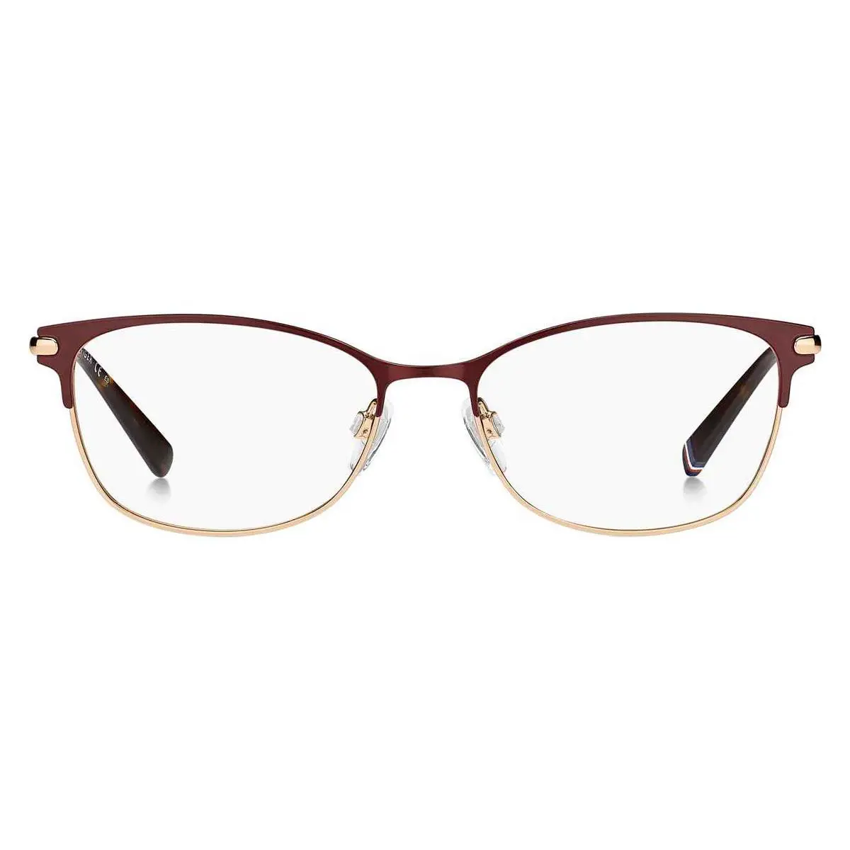 Tommy Hilfiger TH 1958 Eyeglasses Burgundy Gold 53mm