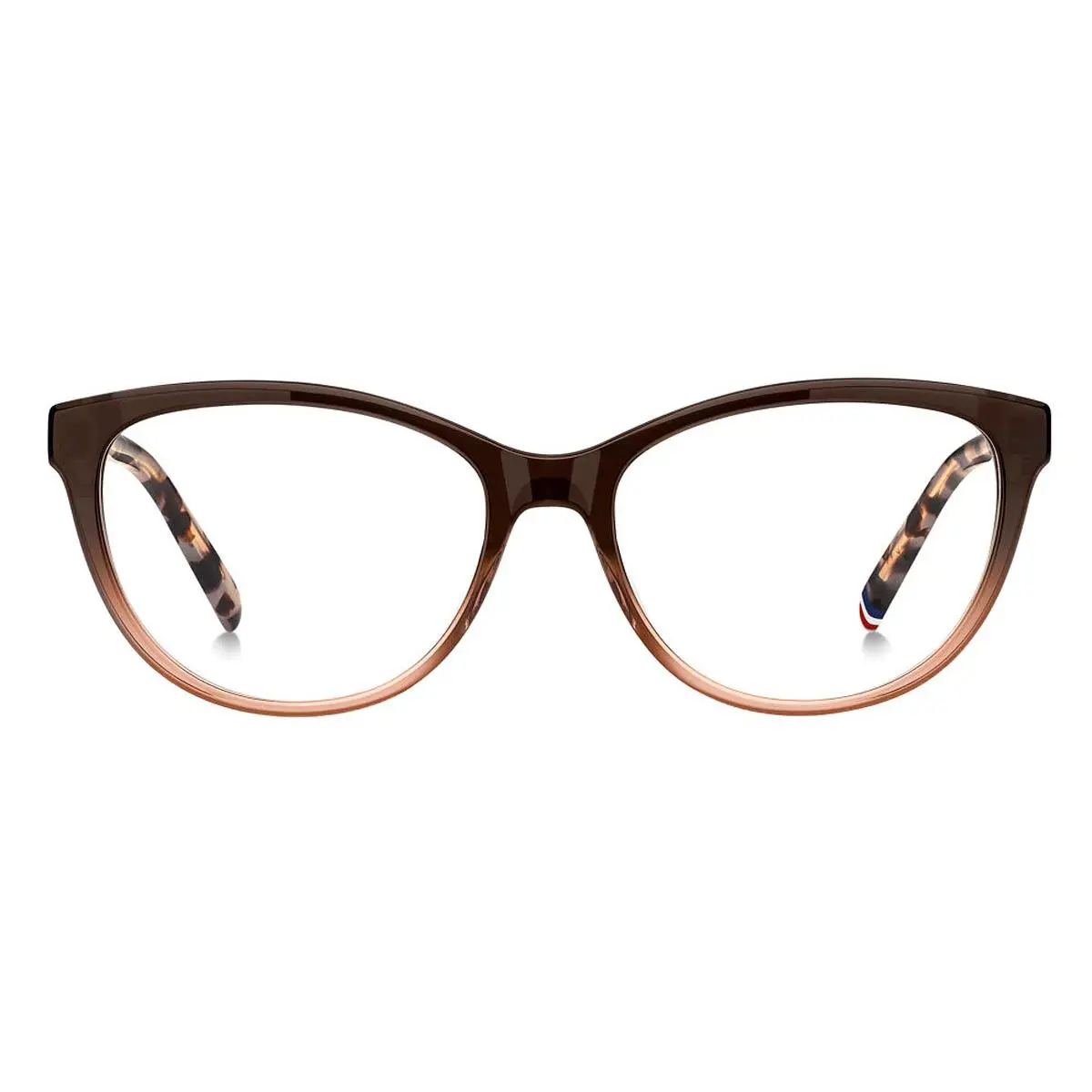 Tommy Hilfiger TH 2230 Eyeglasses Female Brown Shaded Pink 54mm