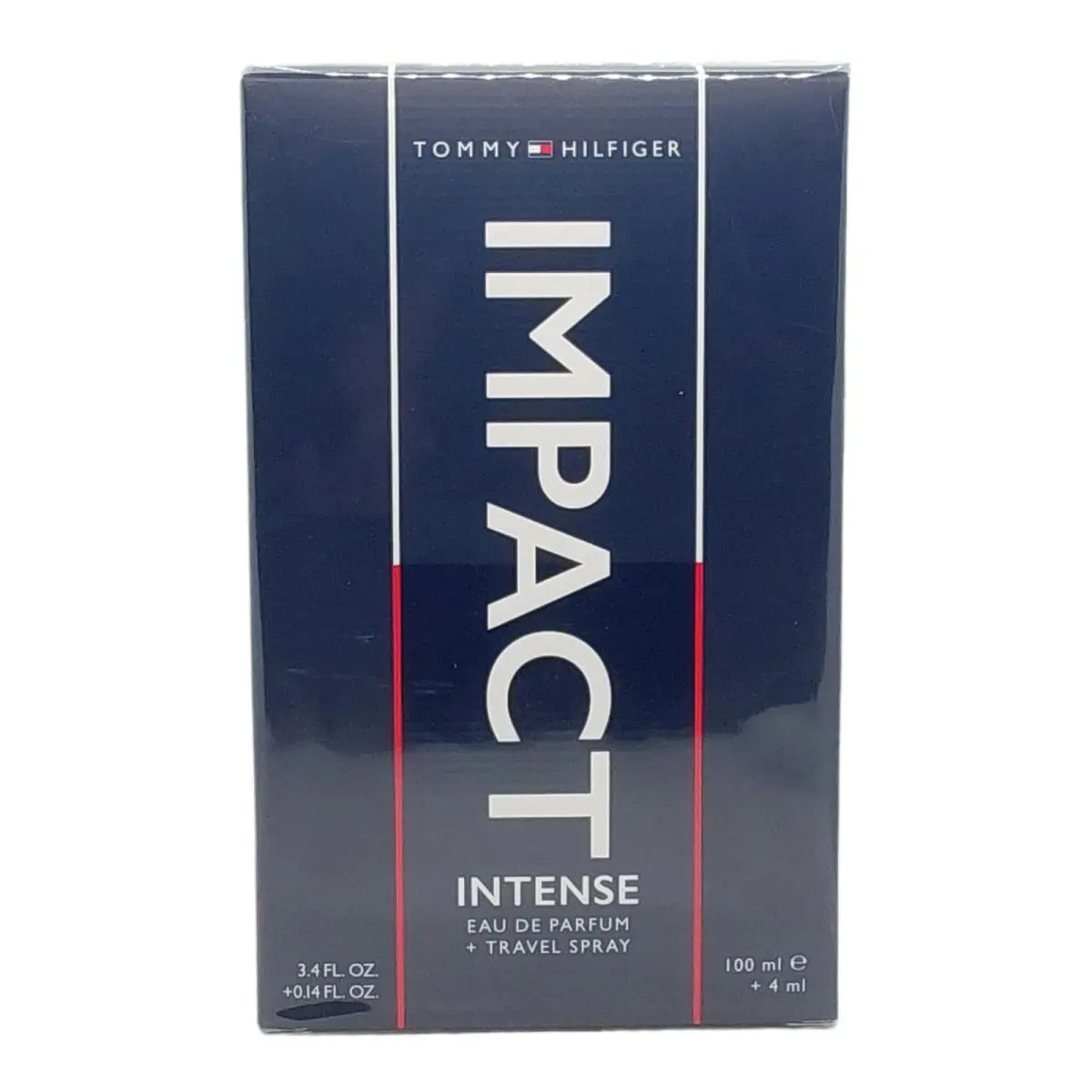 Tommy Hilfiger Impact Intense Men Eau De Parfum Travel Spray 3.4 oz + .14 oz