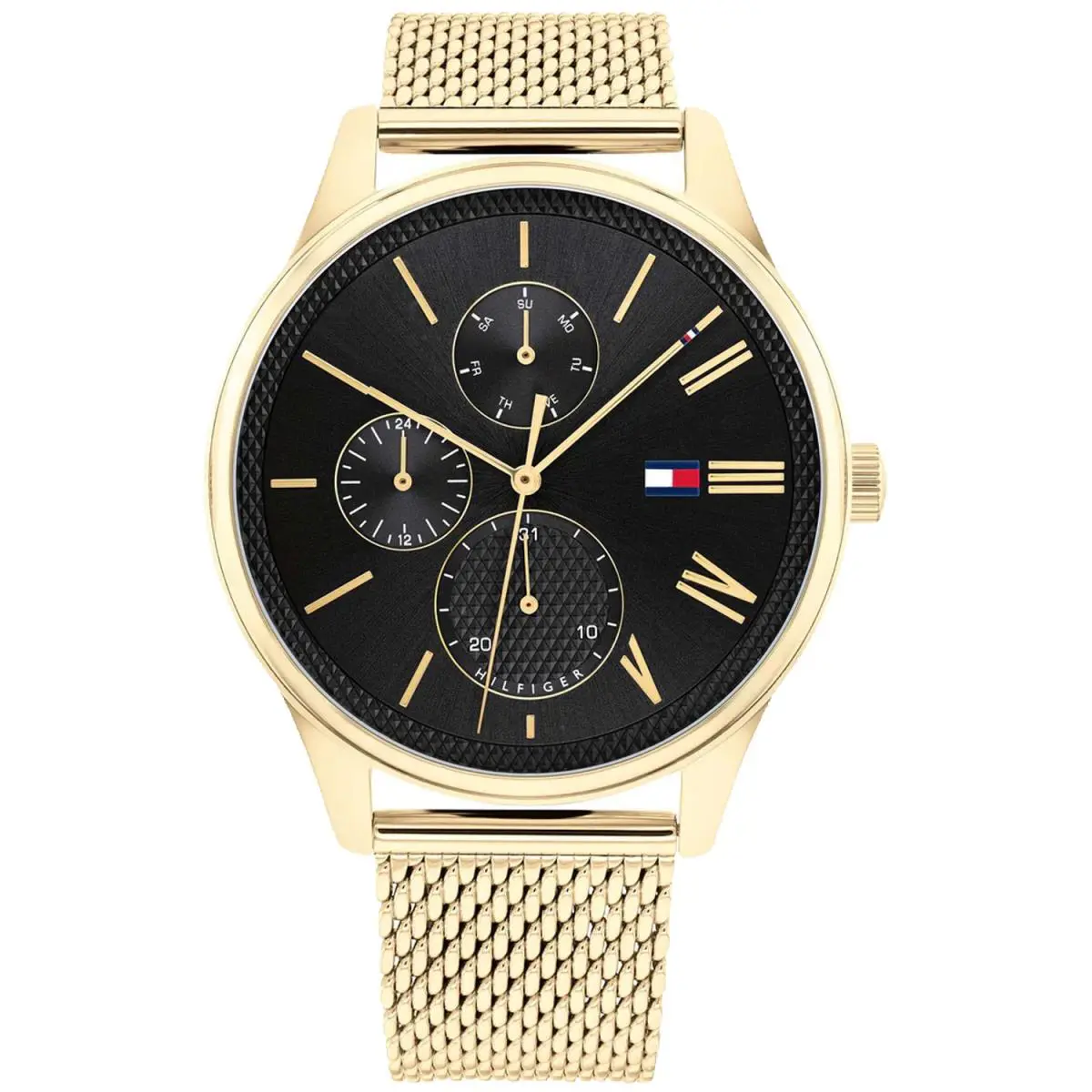 Tommy Hilfiger Men`s Damon Black Dial Watch - 1791848