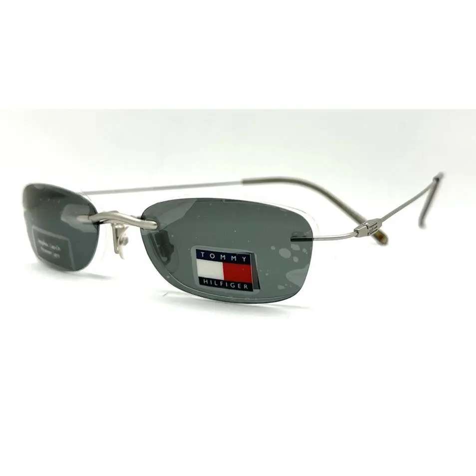Tommy Hilfiger Eyeglasses with Clip TH 3067 CL Plt 47-20-145 W/generic Cas