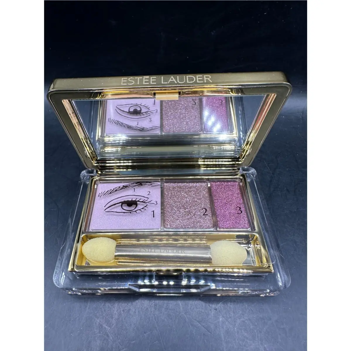 Estee Lauder Pure Color Instant Intense Eyeshadow Trio .07oz Your Picks 08 STERLING PLUMS by Estée Lauder