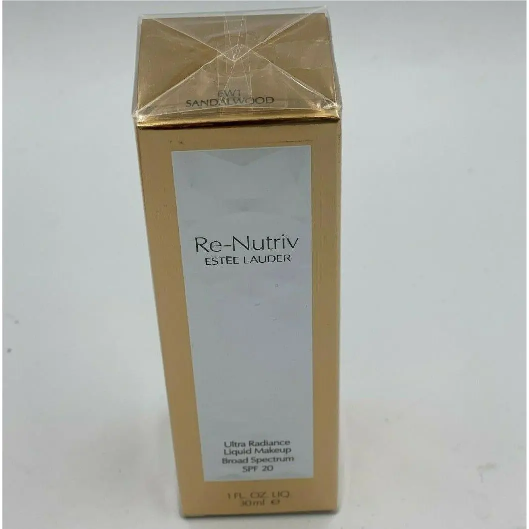 Estee Lauder Re-nutriv Ultra Radiance Liquid Makeup Spf 20 1 oz Choose Shade Sandalwood 6N1 by Estée Lauder