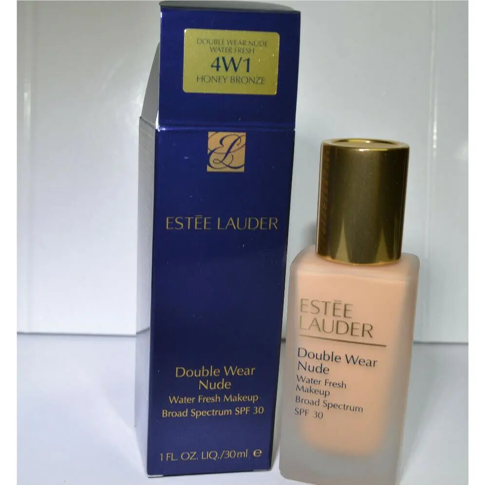 Estee Lauder Double Wear Fresh Makeup Broad Spectrum Spf 30 1 Oz./ 30ml 4W1  Honey Bronze, 30ml by Estée Lauder