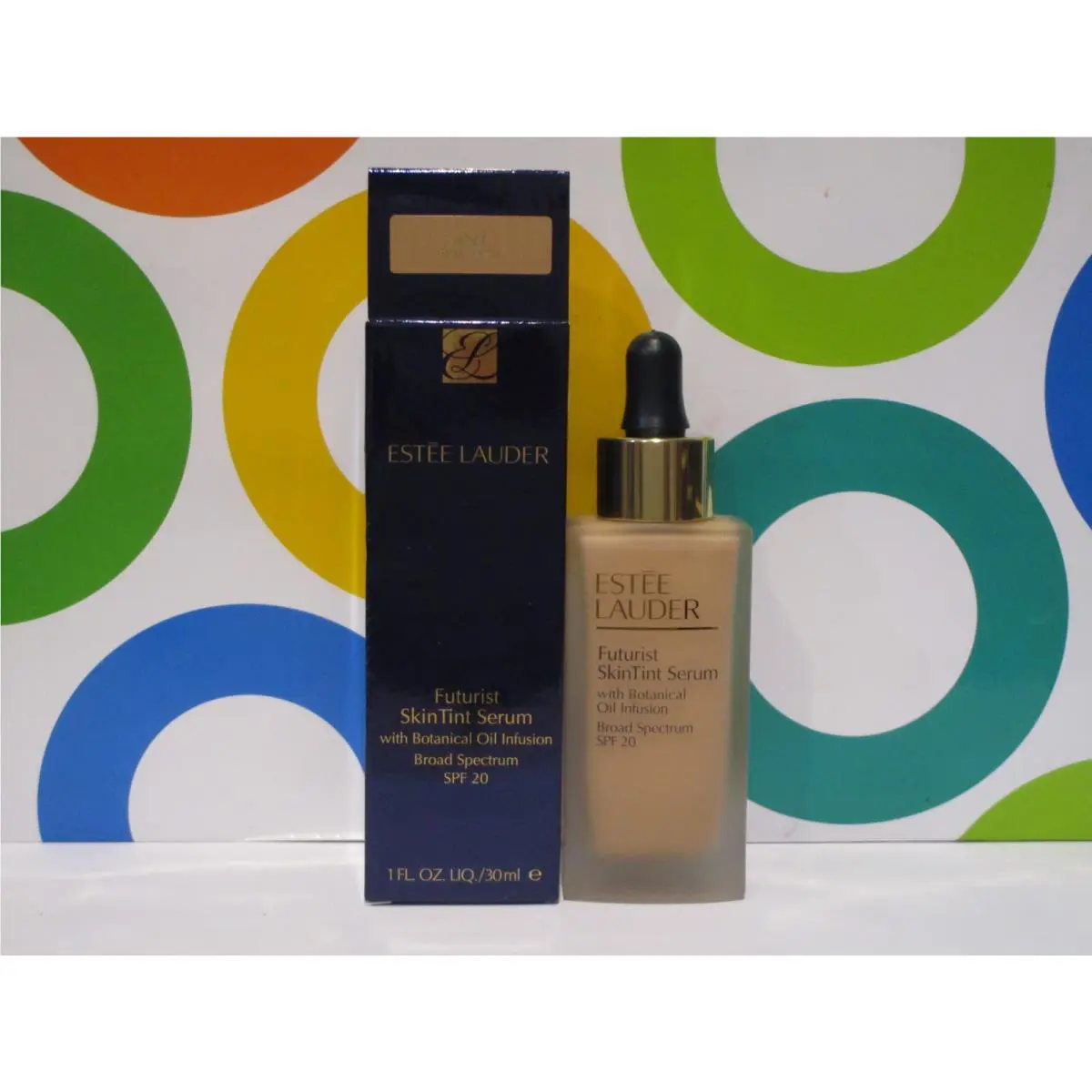 Estee ~ Futurist Skin Tint Serum ~ Lauder Futurist Skin Tint Serum 4N1 Shell Beige 1 OZ